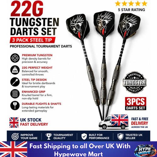 22g tungsten darts set pack - 22g,