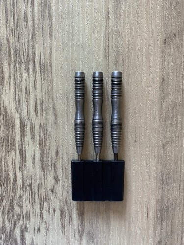 23g tungsten darts - tungsten, scalloped