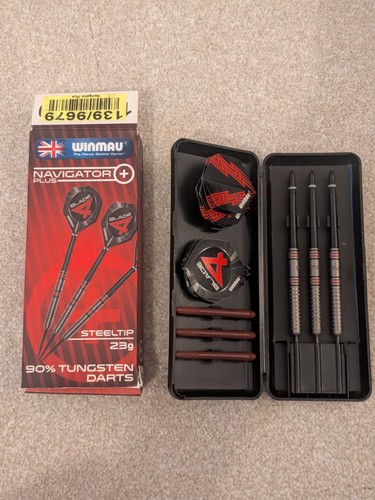 Winmau navigator plus - plus, steel